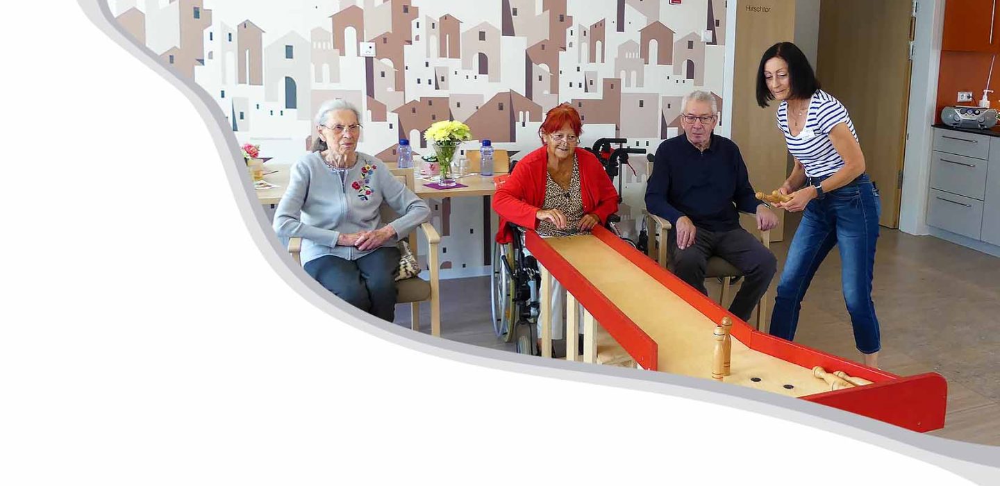 Soziale Betreuung mit Spielangeboten